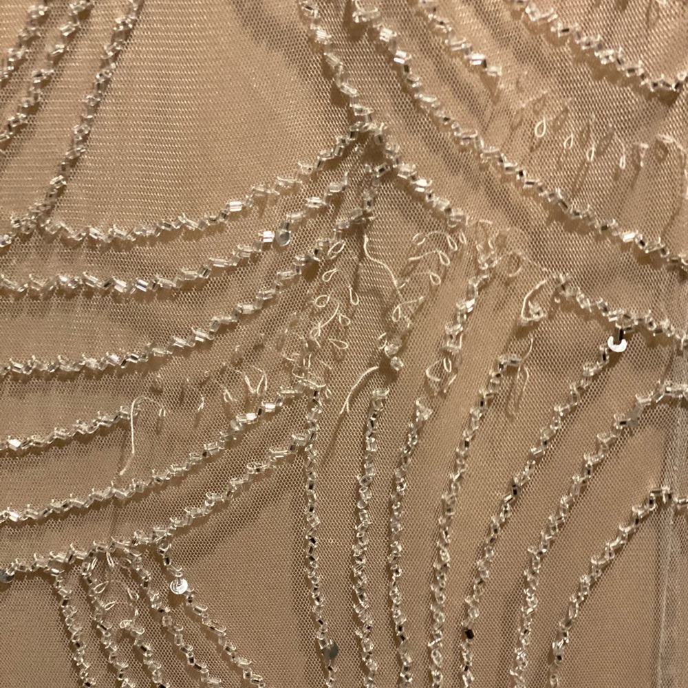 Adriana Papell Beaded Blouson Maxi Dress - Picture 8 of 8